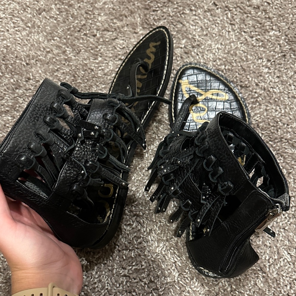 Sam Edelman Fringe Sandals